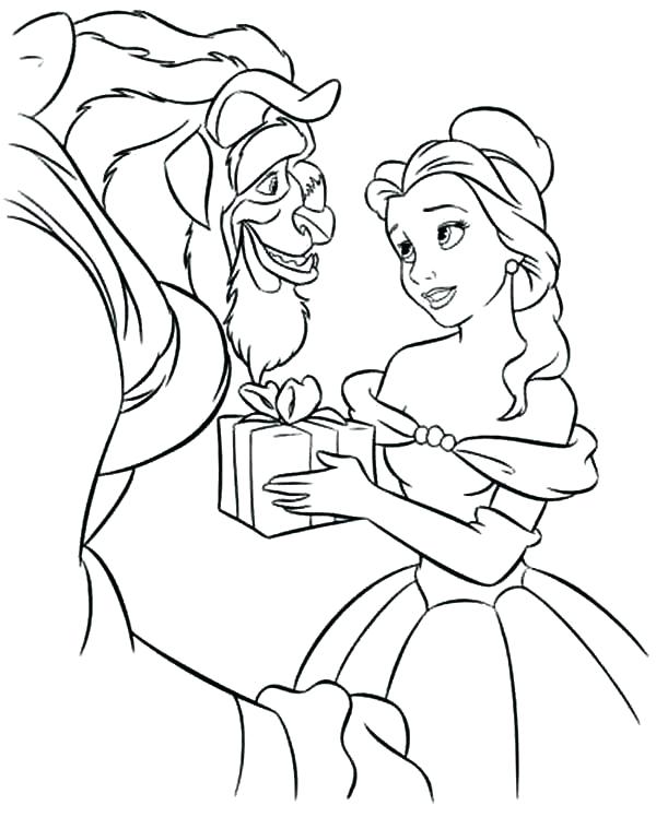 Disney Princess Coloring Pages Belle at GetColorings.com ...