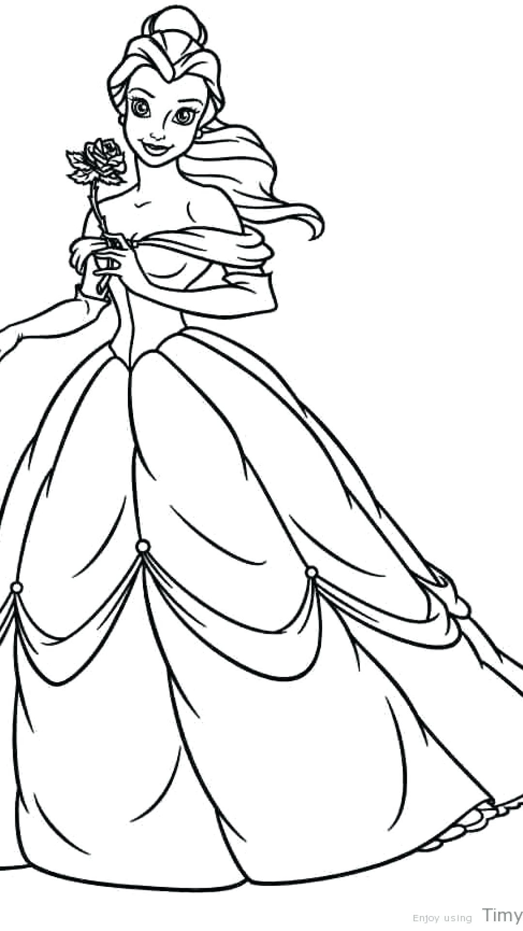44 Printable Coloring Pages Disney Princess ColoringPages234 