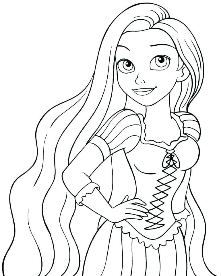 Disney Princess Coloring Pages For Kids Printable At Getcolorings.com 