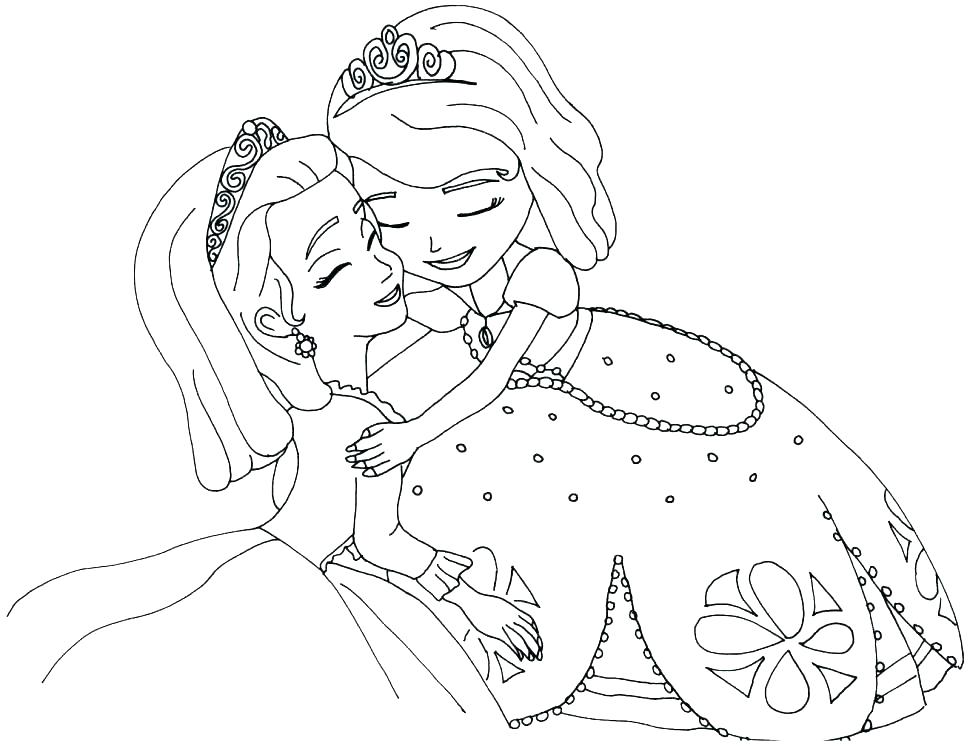 970x746 Disney Princess Coloring Book Pages Page With