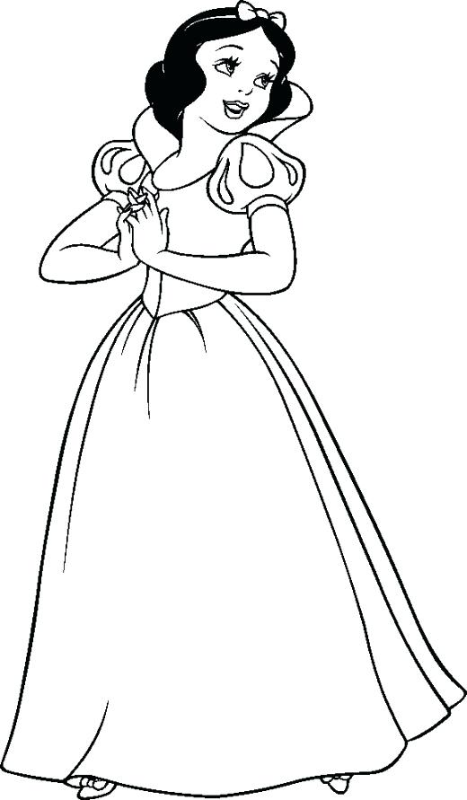 Disney Princess Coloring Pages Snow White At GetColorings Free 