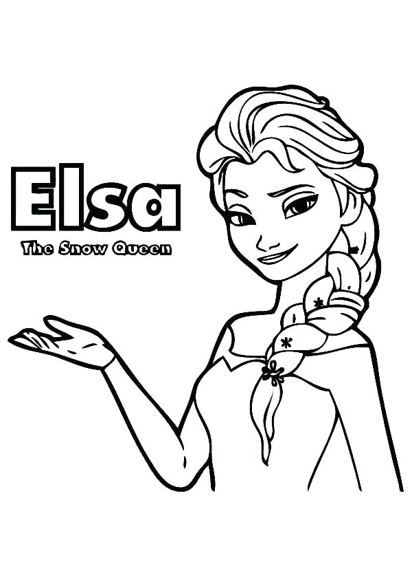 Disney Princess Elsa Coloring Pages at GetColorings.com | Free