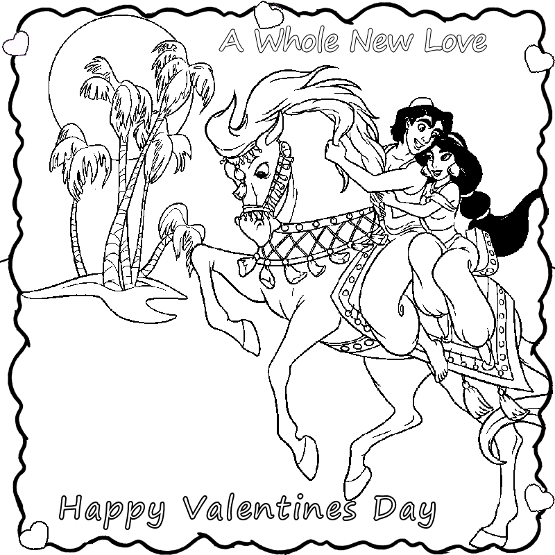Disney Princess Valentine Coloring Pages at GetColorings.com   Free ...