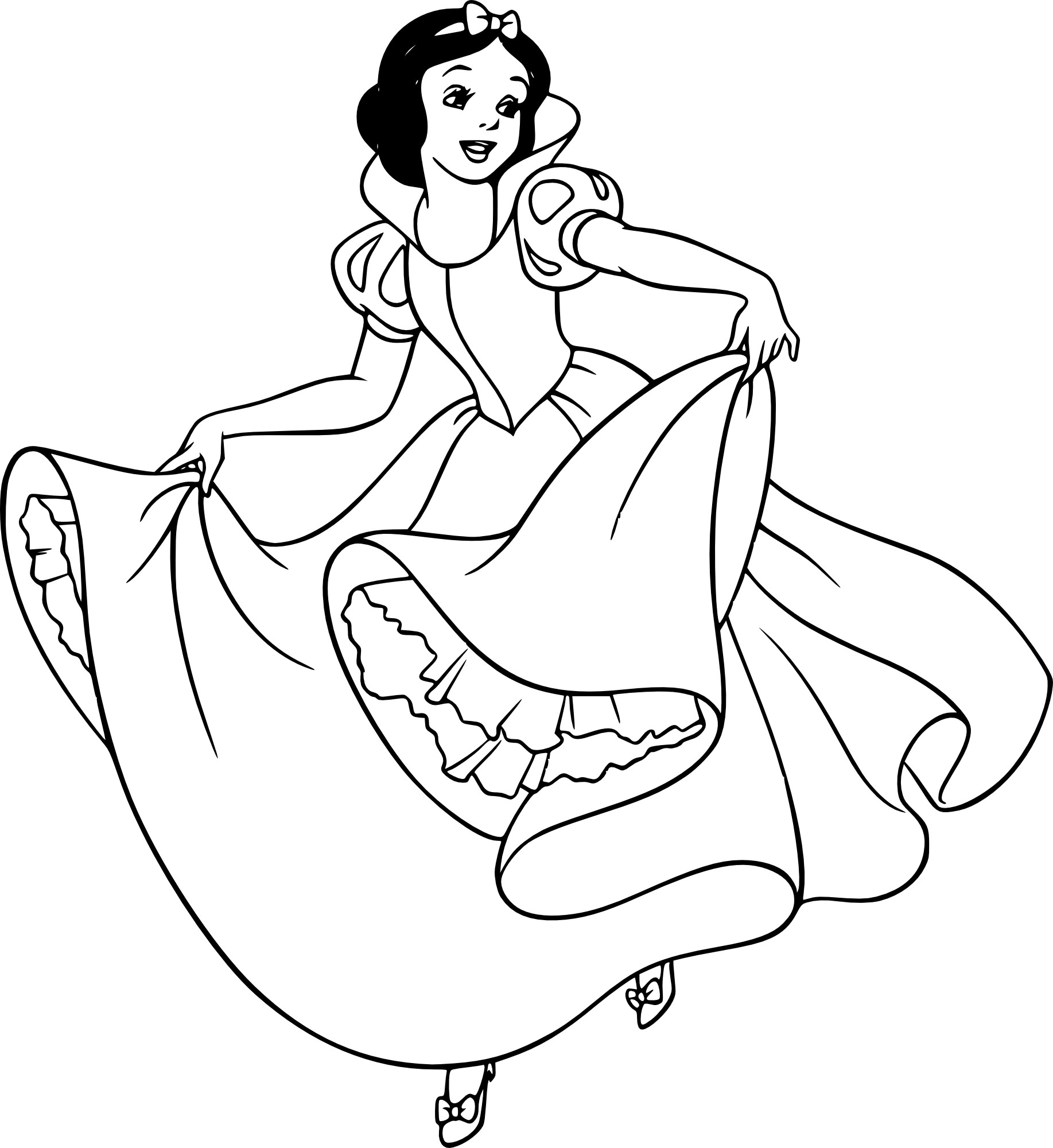 Disney Snow White Coloring Pages At Free Printable Colorings Pages To Print 