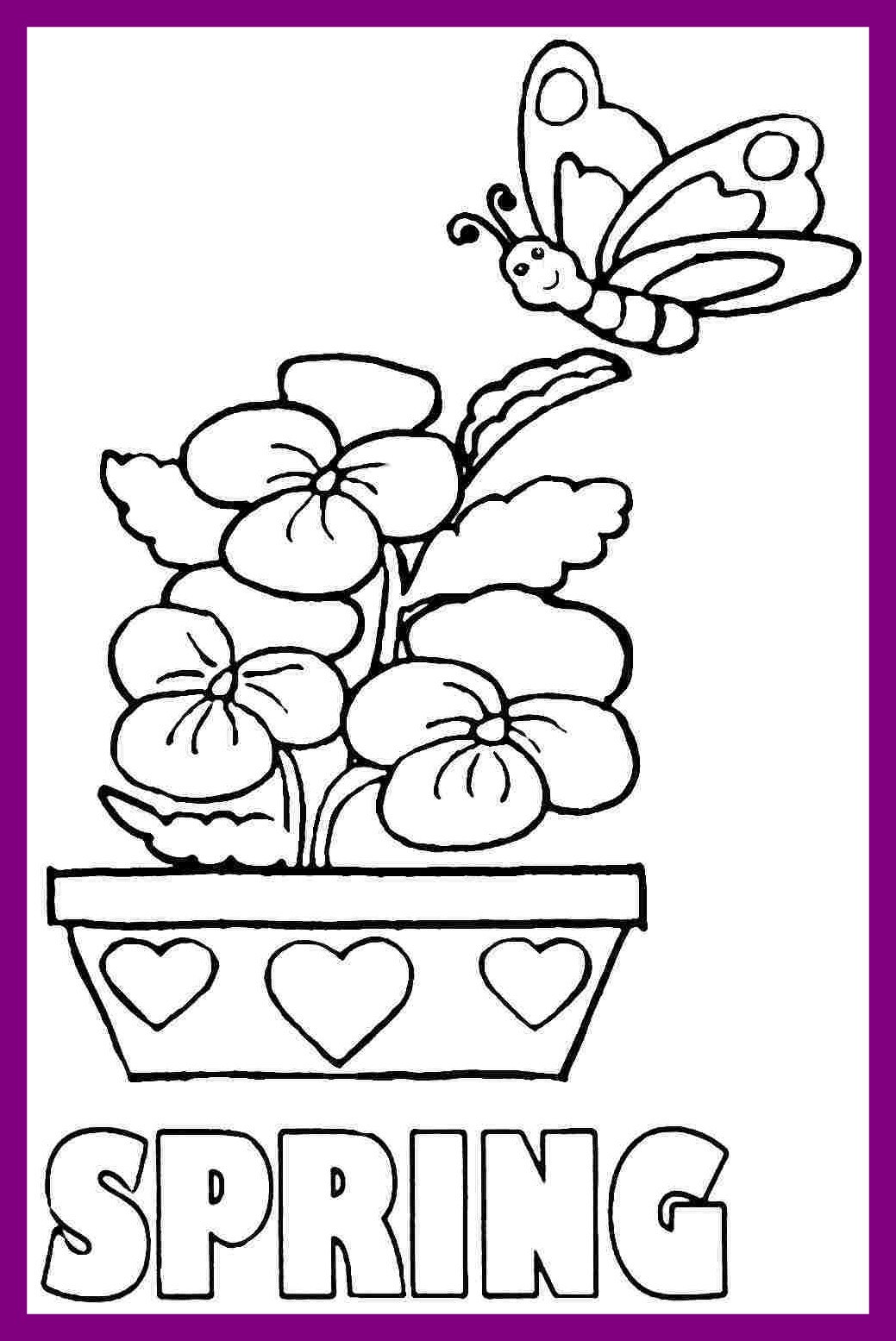 Disney Spring Coloring Pages at GetColorings.com | Free printable