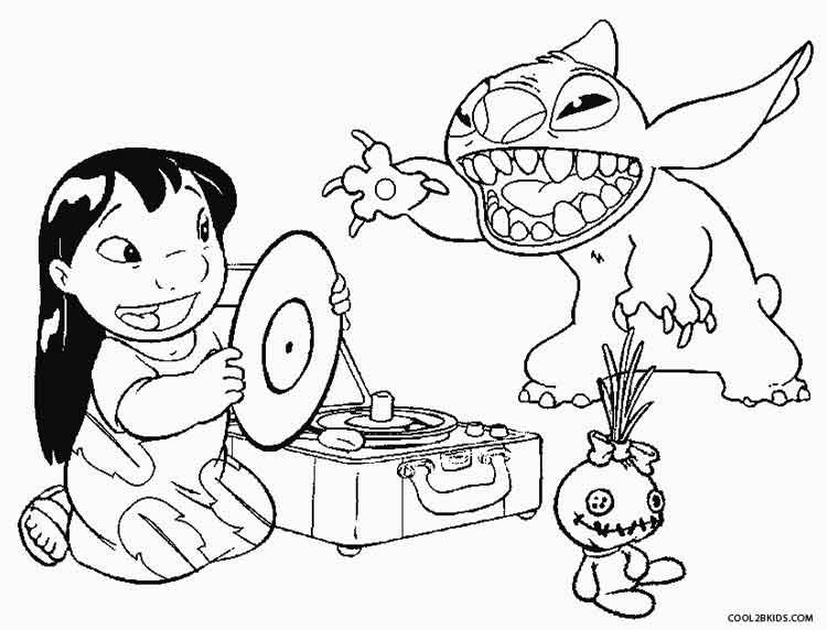 Disney Stitch Coloring Pages at GetColorings.com | Free printable colorings pages to print and color