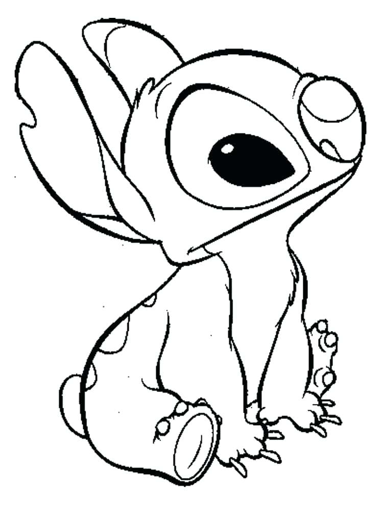 Disney Stitch Coloring Pages At GetColorings Free Printable 