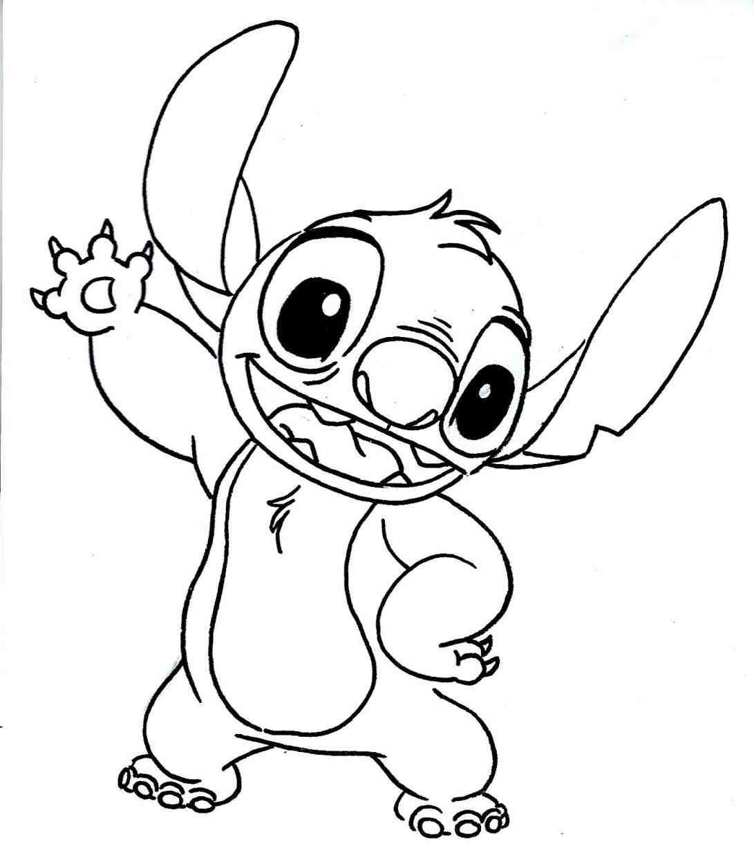 Disney Stitch Coloring Pages at GetColorings.com | Free printable