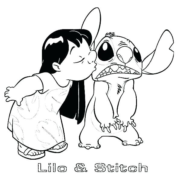 Disney Stitch Coloring Pages at GetColorings.com | Free printable