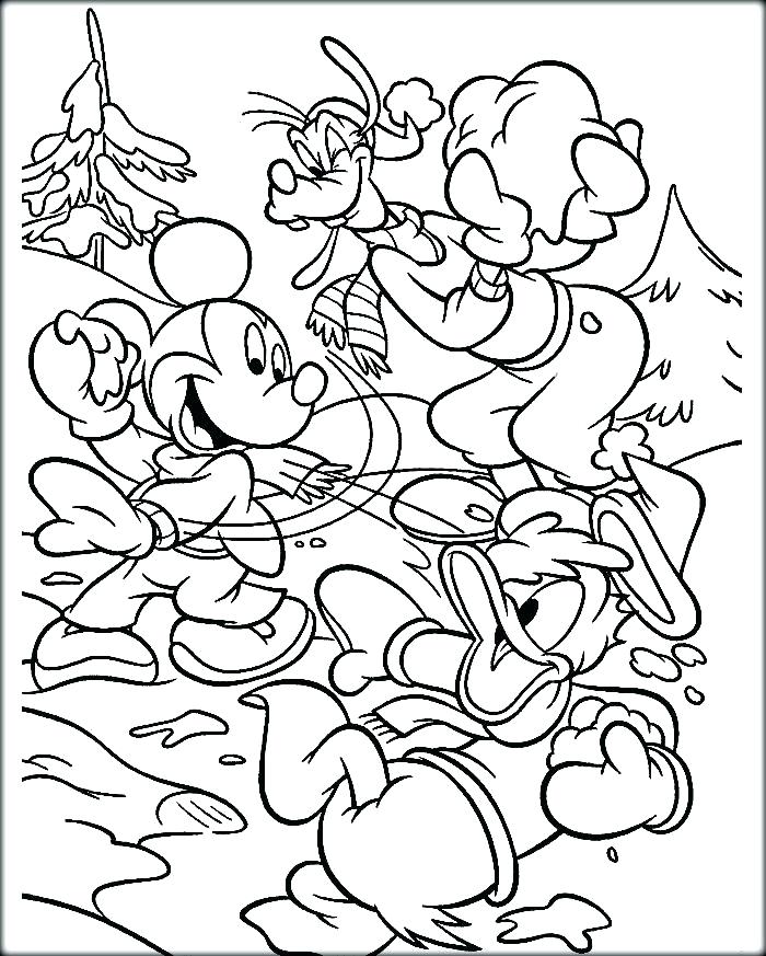 Disney Winter Coloring Pages at GetColorings.com | Free printable