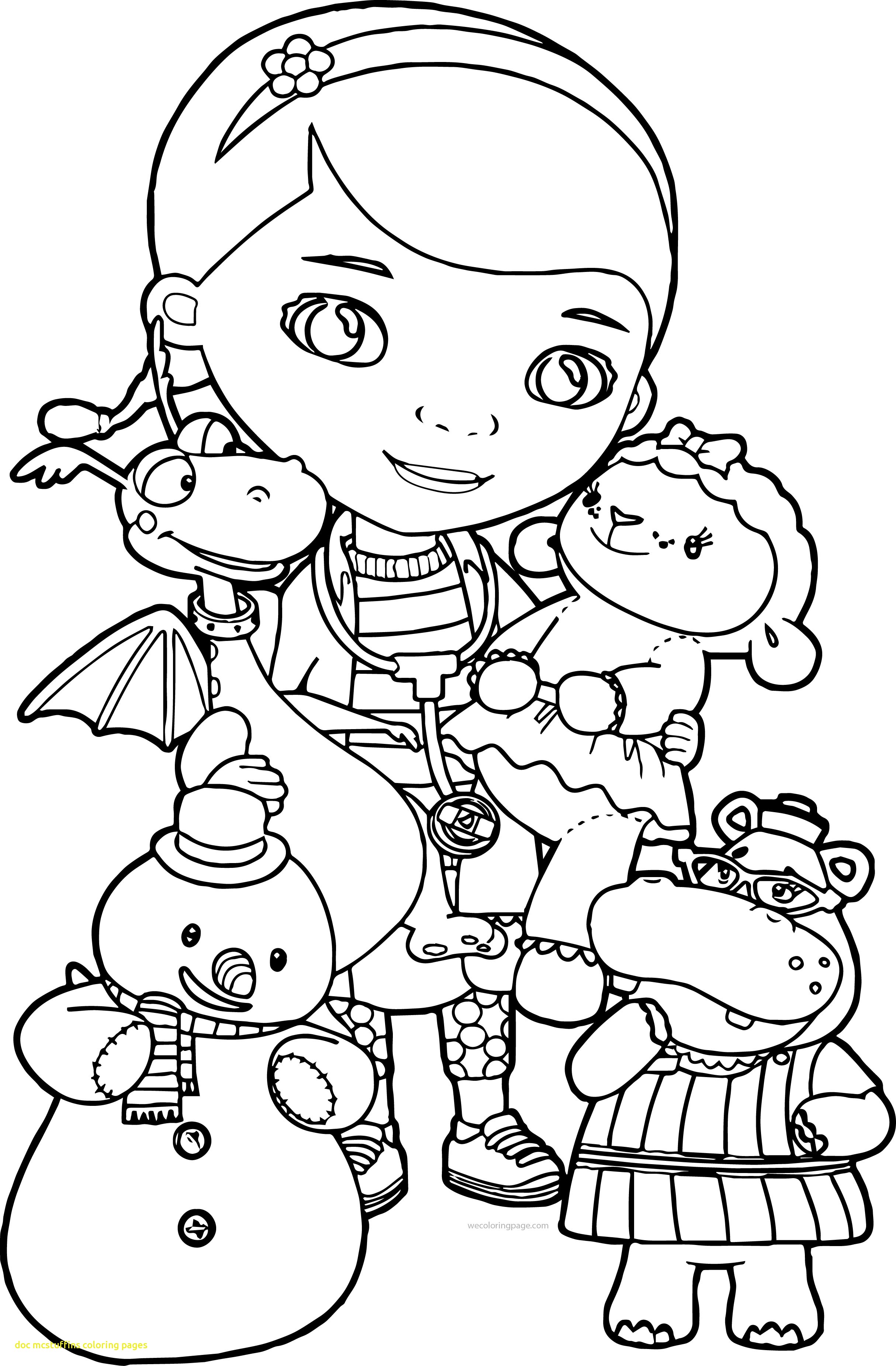 Doc Mcstuffins Printable Coloring Pages at Free