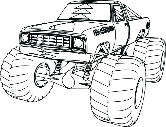 Dodge Ram Coloring Pages at Free