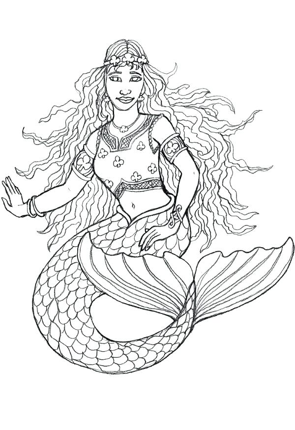 Dora Mermaid Coloring Pages at GetColoringscom Free