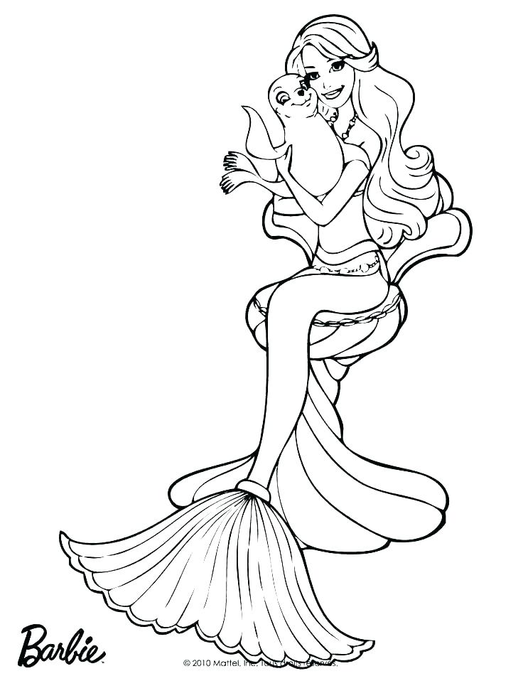 736x951 Mermaid Coloring Pages For