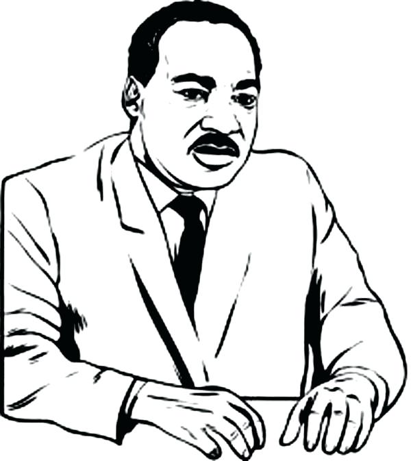 Dr Martin Luther King Jr Coloring Pages At Getcolorings.com | Free