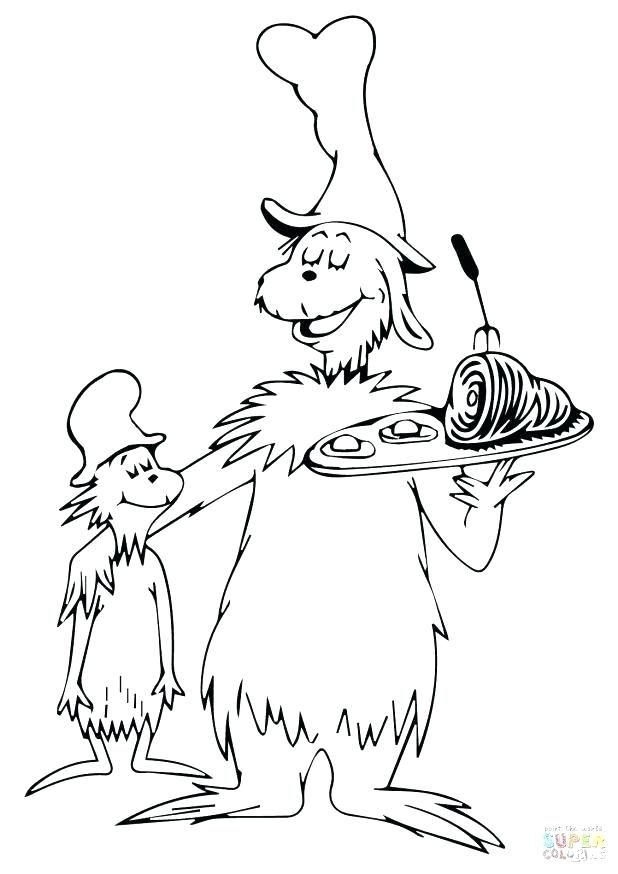 Dr seuss hat coloring page at getcolorings free printable