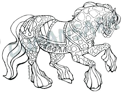 Draft Horse Coloring Pages at GetColoringscom Free