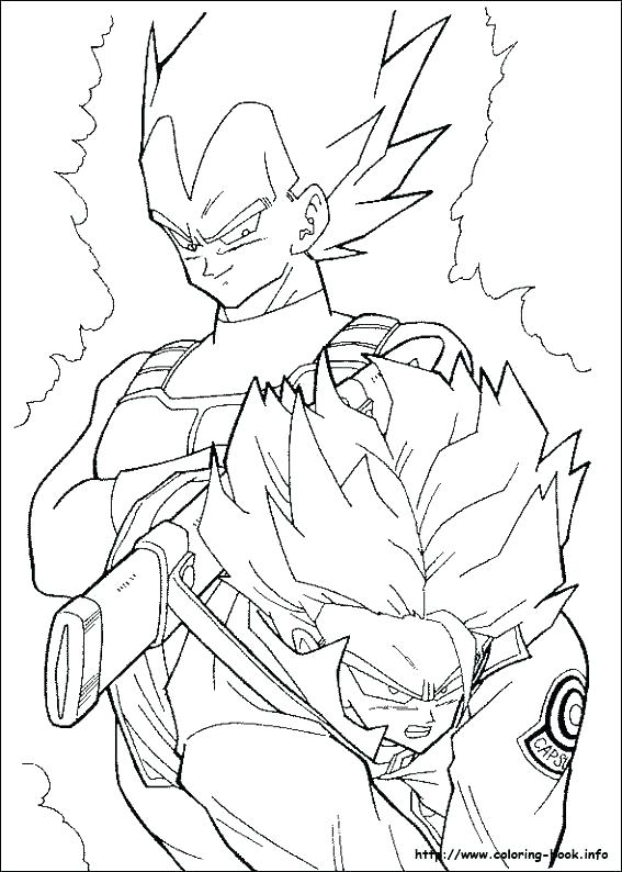 Dragon Ball Z Kai Coloring Pages at GetColorings.com | Free printable