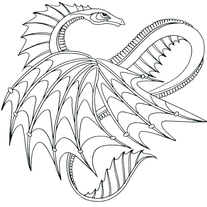 Dragon Coloring Pages Pdf At GetColoringscom | Free Printable