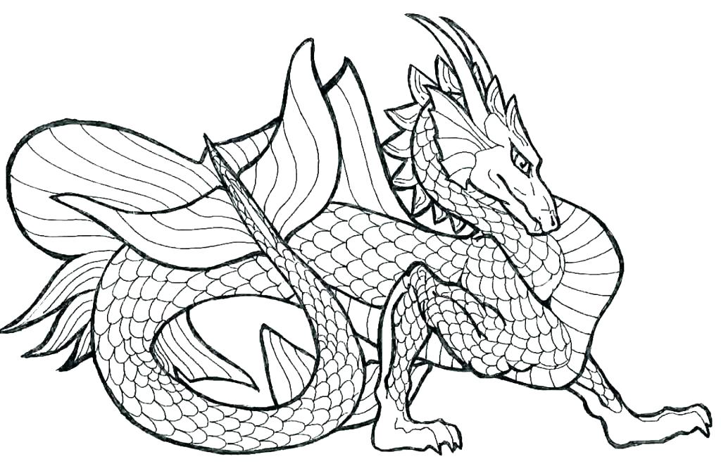 Dragon Coloring Pages Pdf at GetColoringscom Free