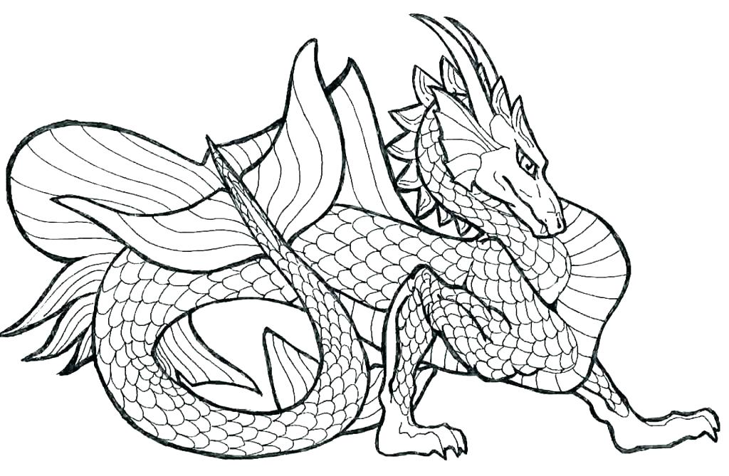 Dragon Coloring Pages Pdf At GetColorings Free Printable 