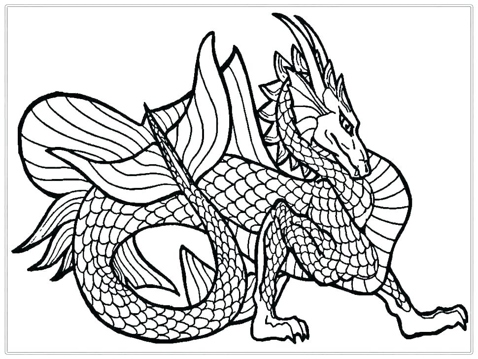 Dragon Mask Coloring Page at GetColorings.com | Free printable