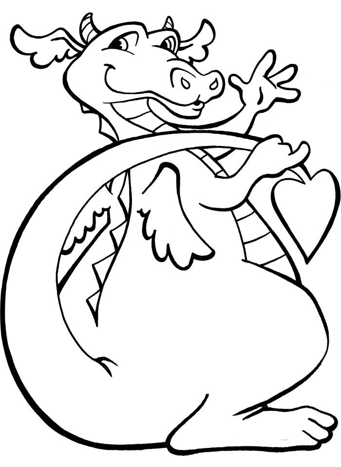 Dragon Tail Coloring Pages at GetColorings.com | Free printable