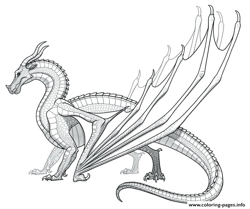 Dragon Tail Coloring Pages at GetColorings.com | Free printable
