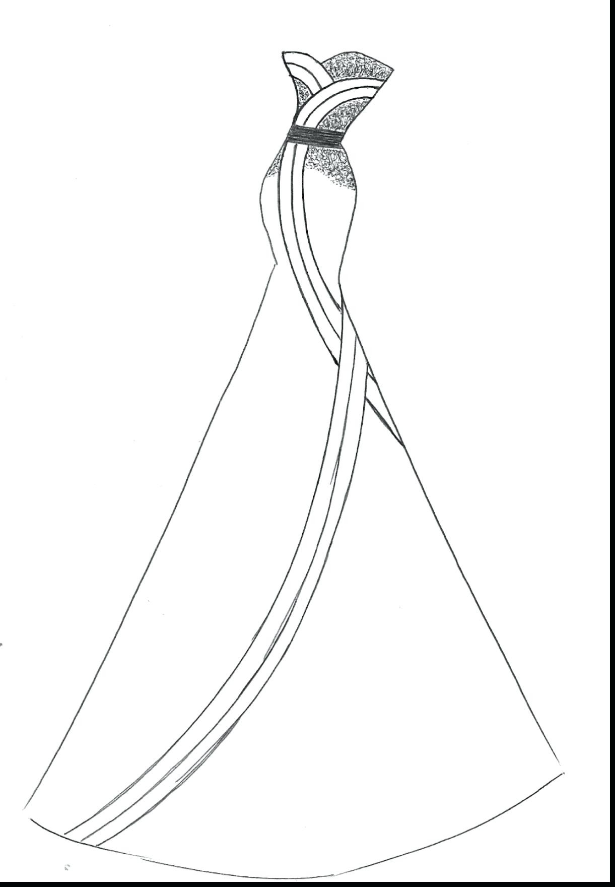 Dress Coloring Pages at GetColorings.com | Free printable colorings