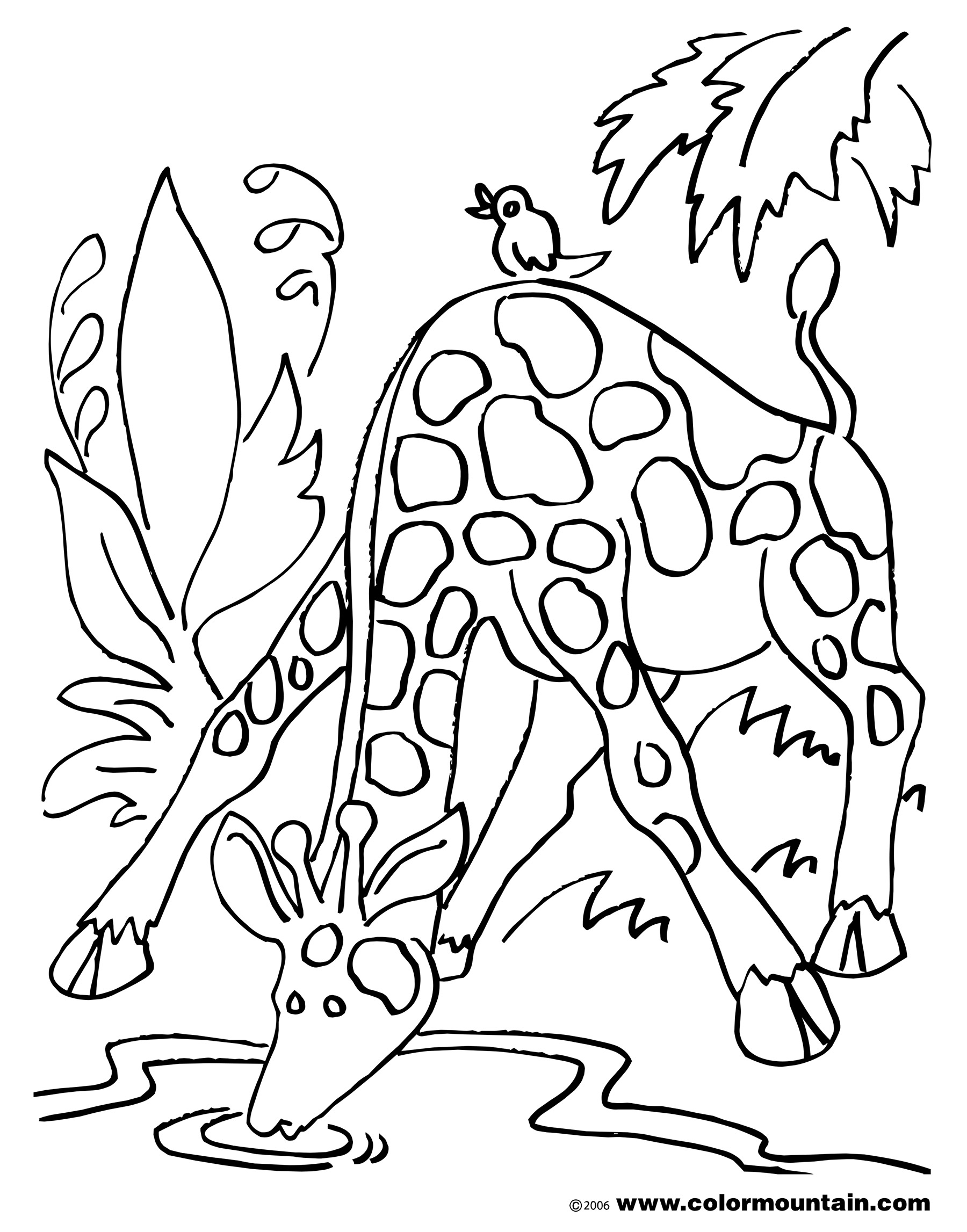 Drinking Water Coloring Pages at Free printable