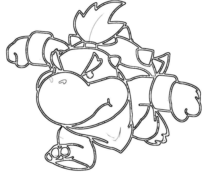 Bowser Jr Coloring Pages at GetColorings.com | Free printable colorings