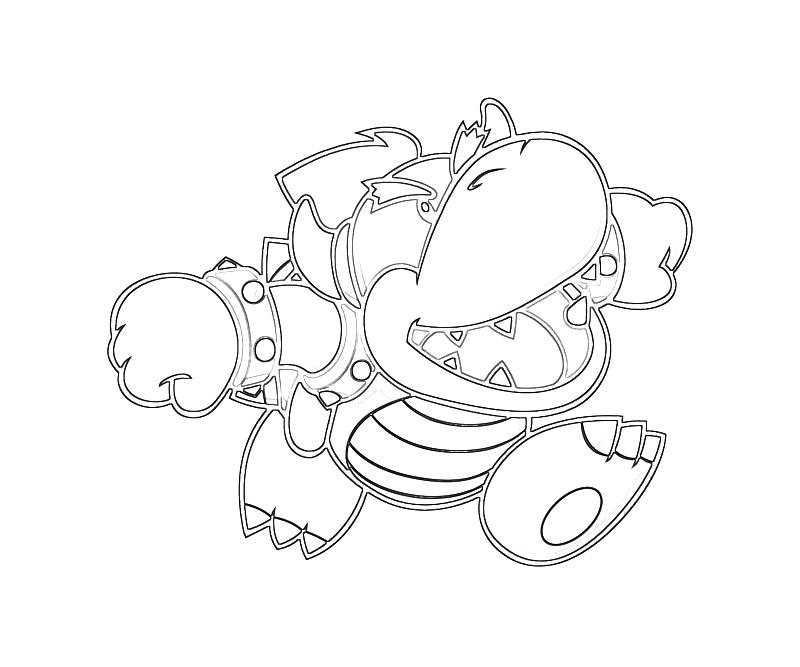 Dry Bowser Coloring Page at GetColorings.com | Free printable colorings