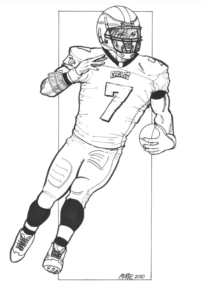 Philadelphia Eagles Coloring Pages Printable at Free