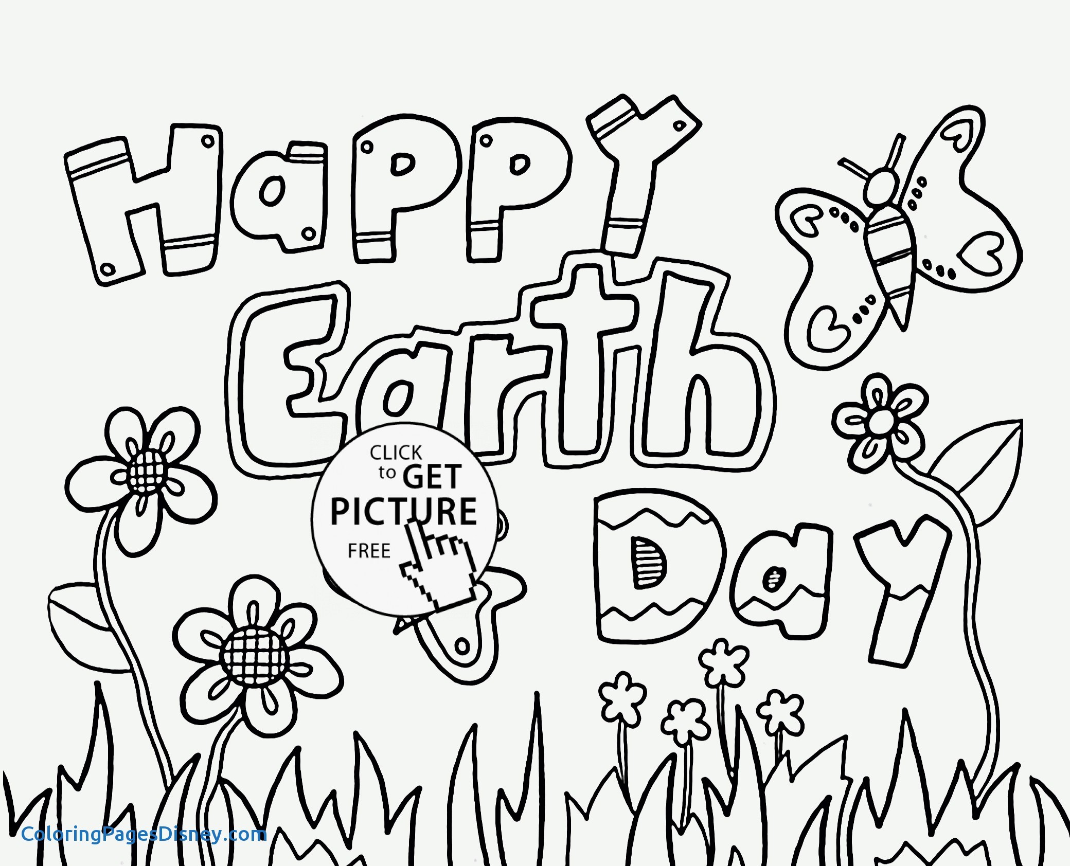 Earth Day Coloring Pages Kindergarten at GetColorings.com | Free
