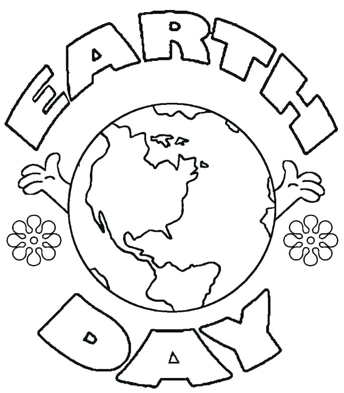 Free Printable Coloring Pages Earth Day