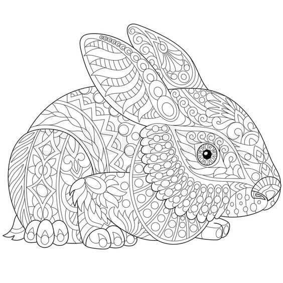 Easter Coloring Pages Adults at GetColorings.com | Free printable