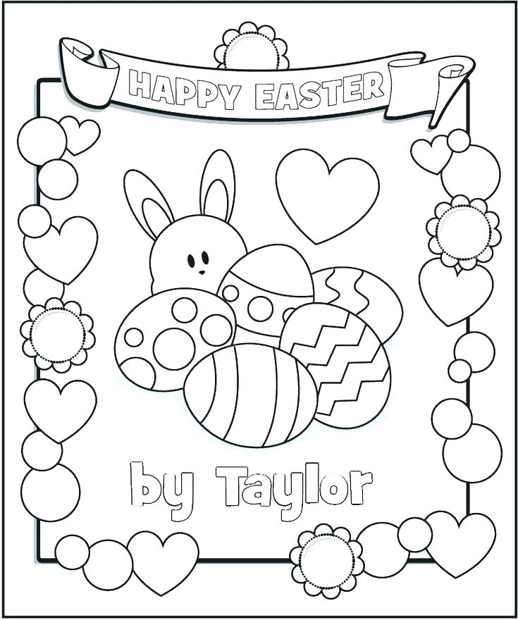 Easter Egg Coloring Pages Free Printable At Getcolorings.com 