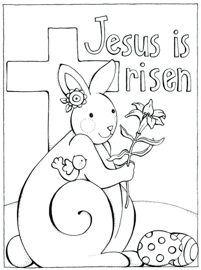 Easter Story Coloring Pages at GetColorings com Free printable
