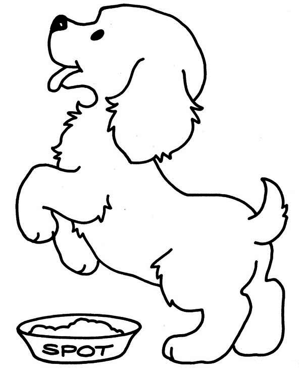 Easy Dog Coloring Pages at GetColorings.com | Free printable colorings