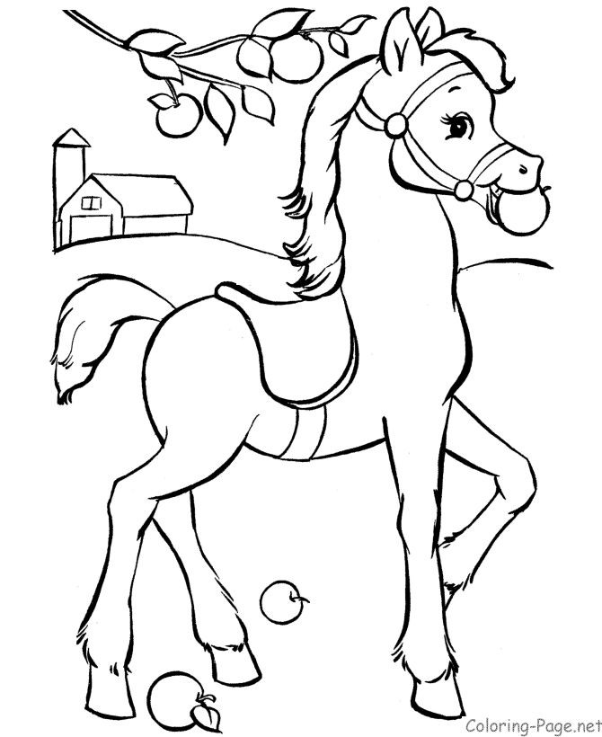 Easy Coloring Pages For Kids at GetColorings.com | Free printable