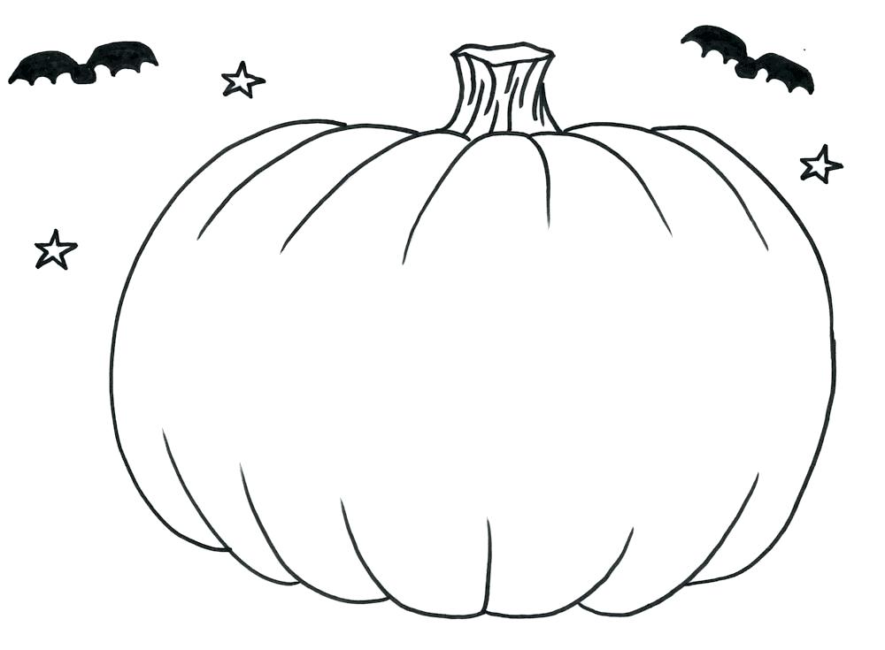 Easy Pumpkin Coloring Pages At GetColorings Free Printable 