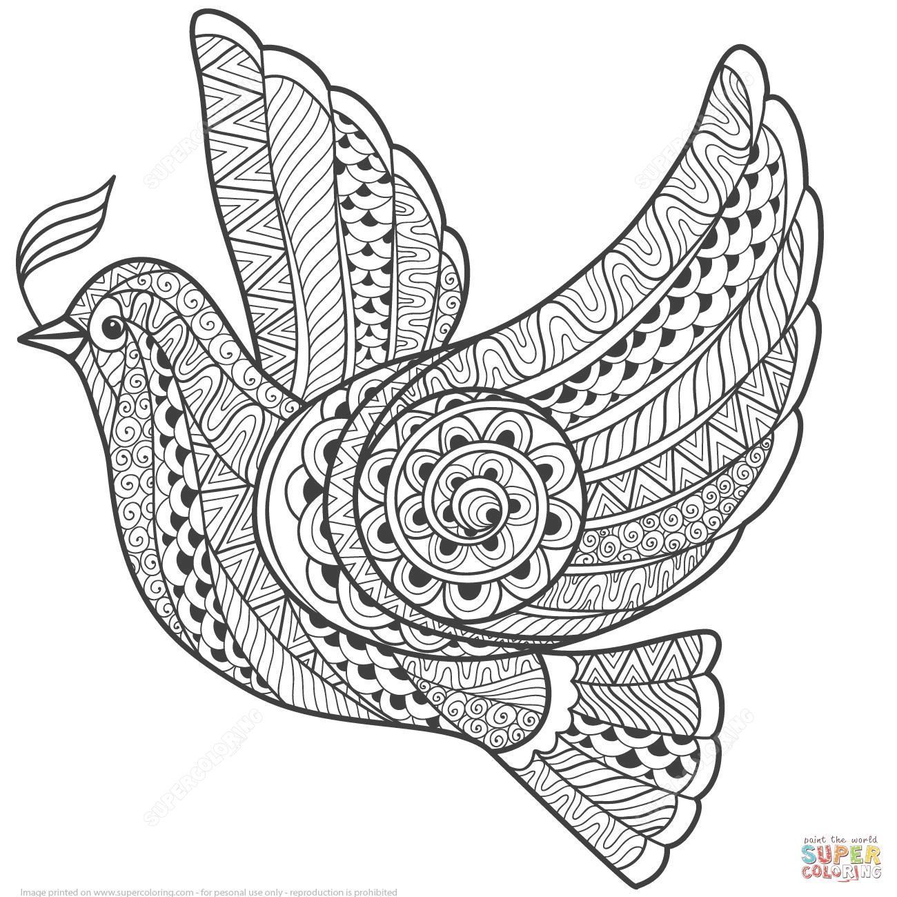Easy Zentangle Coloring Pages at GetColorings.com | Free ...