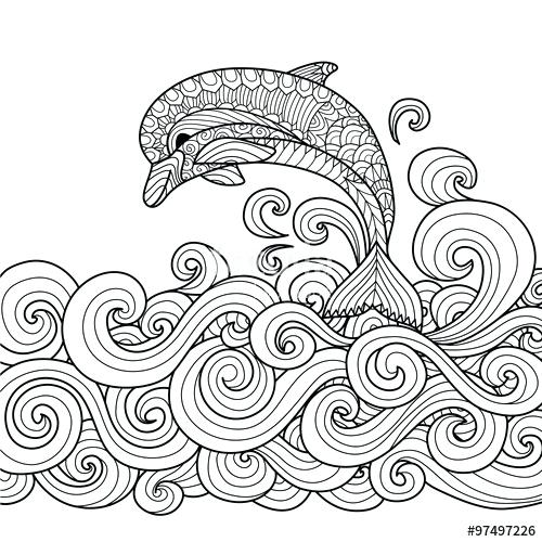 Easy Zentangle Coloring Pages At GetColorings Free Printable