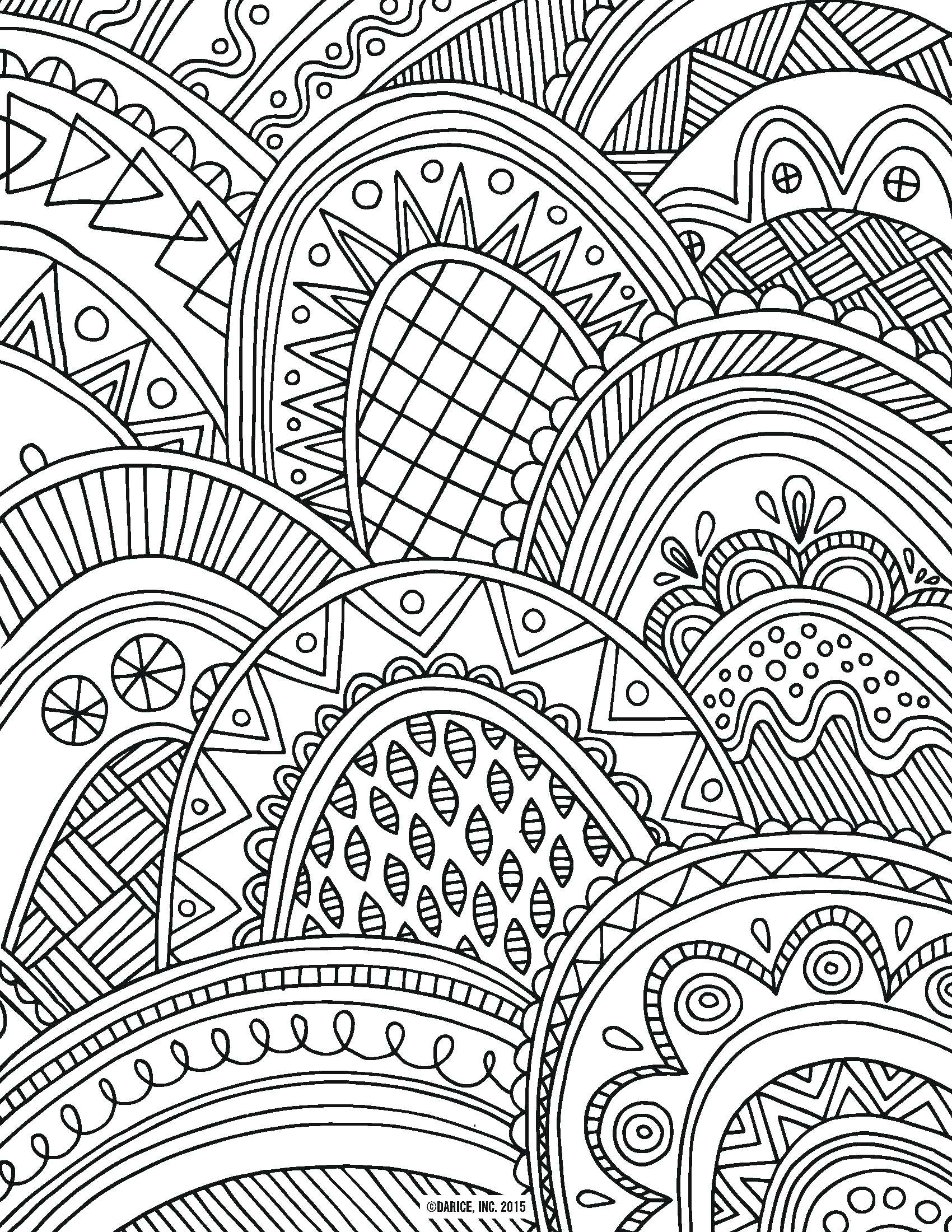 Easy Zentangle Coloring Pages at GetColorings.com | Free printable