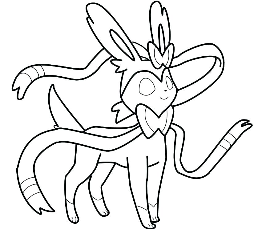 Eevee Evolution Coloring Pages At Getcolorings.com | Free Printable