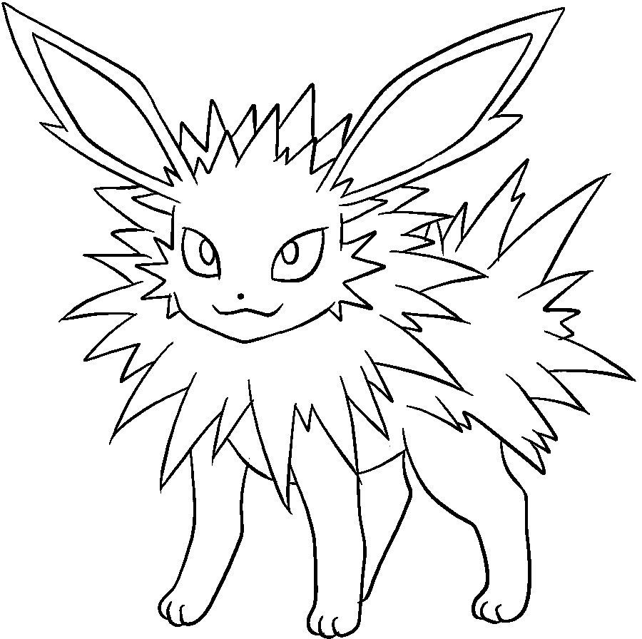 Eevee Evolution Coloring Pages At GetColorings Free Printable 