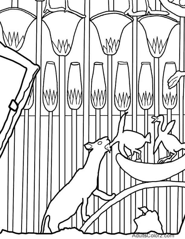 Egyptian Cat Coloring Pages At GetColorings Free Printable