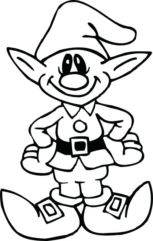 Elf Coloring Pages For Adults at GetColorings.com | Free printable