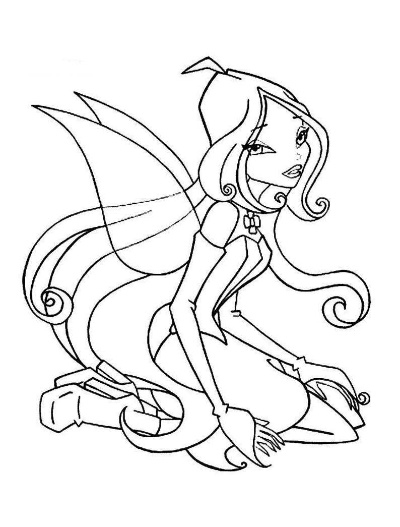 Elf Coloring Pages Girl at GetColorings.com | Free printable colorings