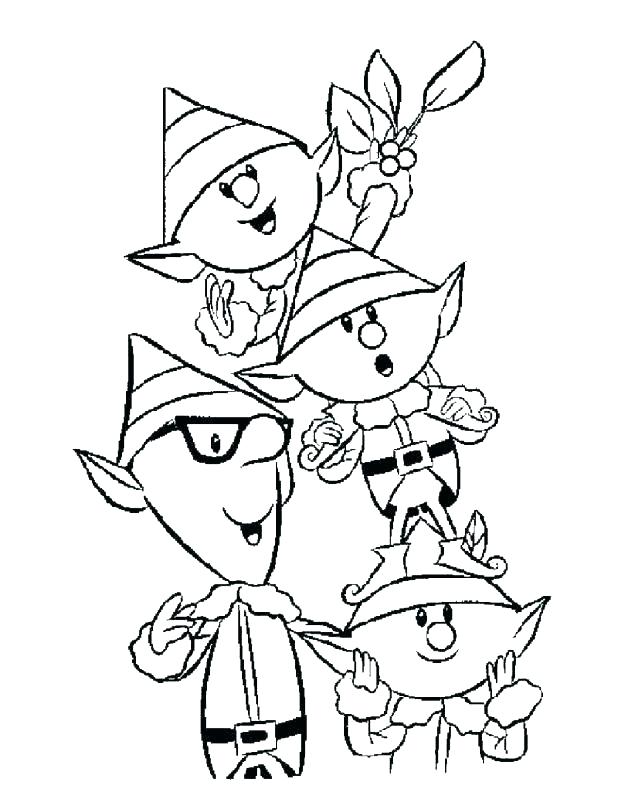 Elf On The Shelf Coloring Pages Printable at GetColorings.com | Free